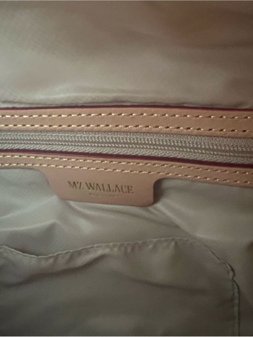 MZ Wallace Small Crosby Crossbody Sling Bag Buff (NWT) - Picture 10 of 11